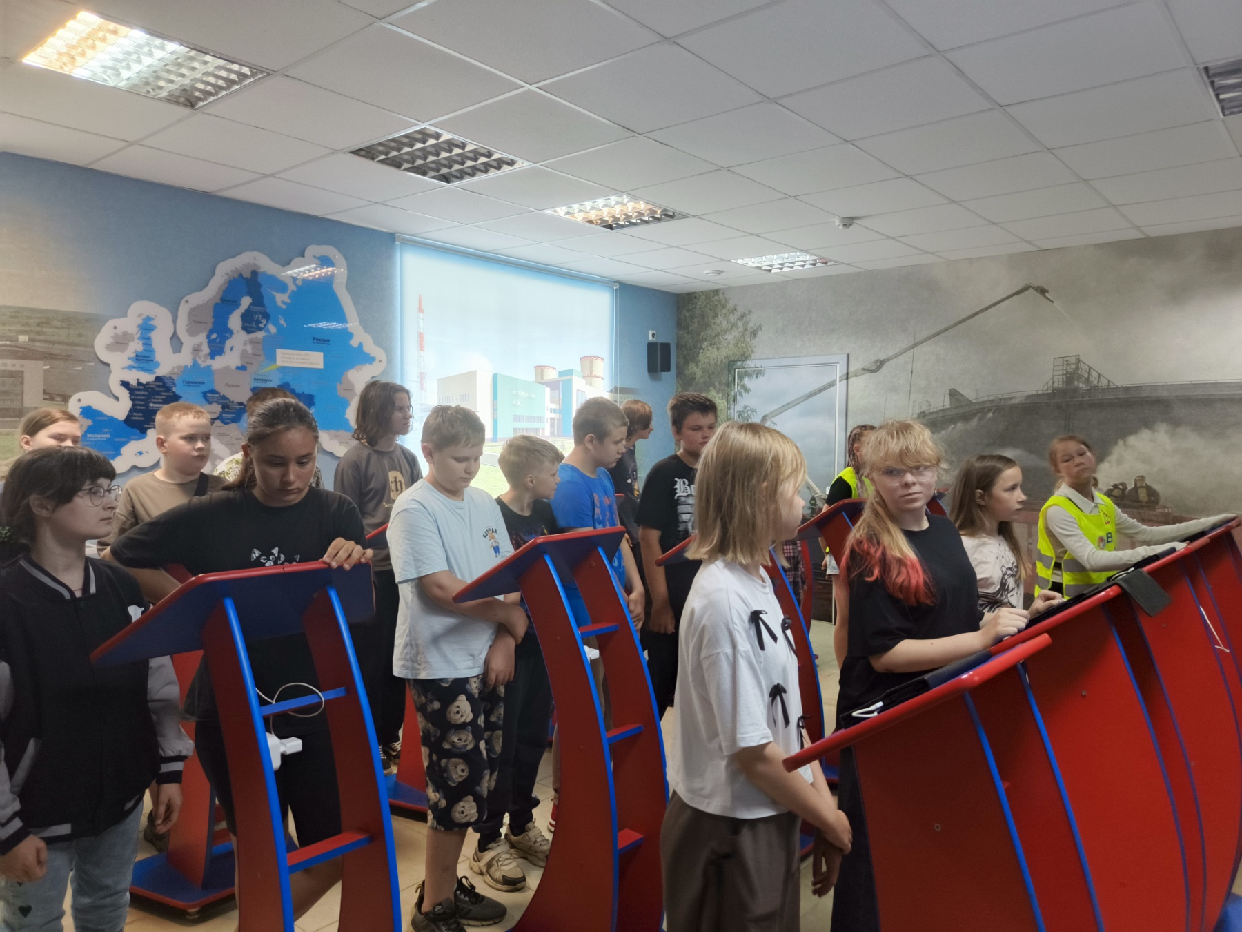 Посещение Центра безопасности МЧС