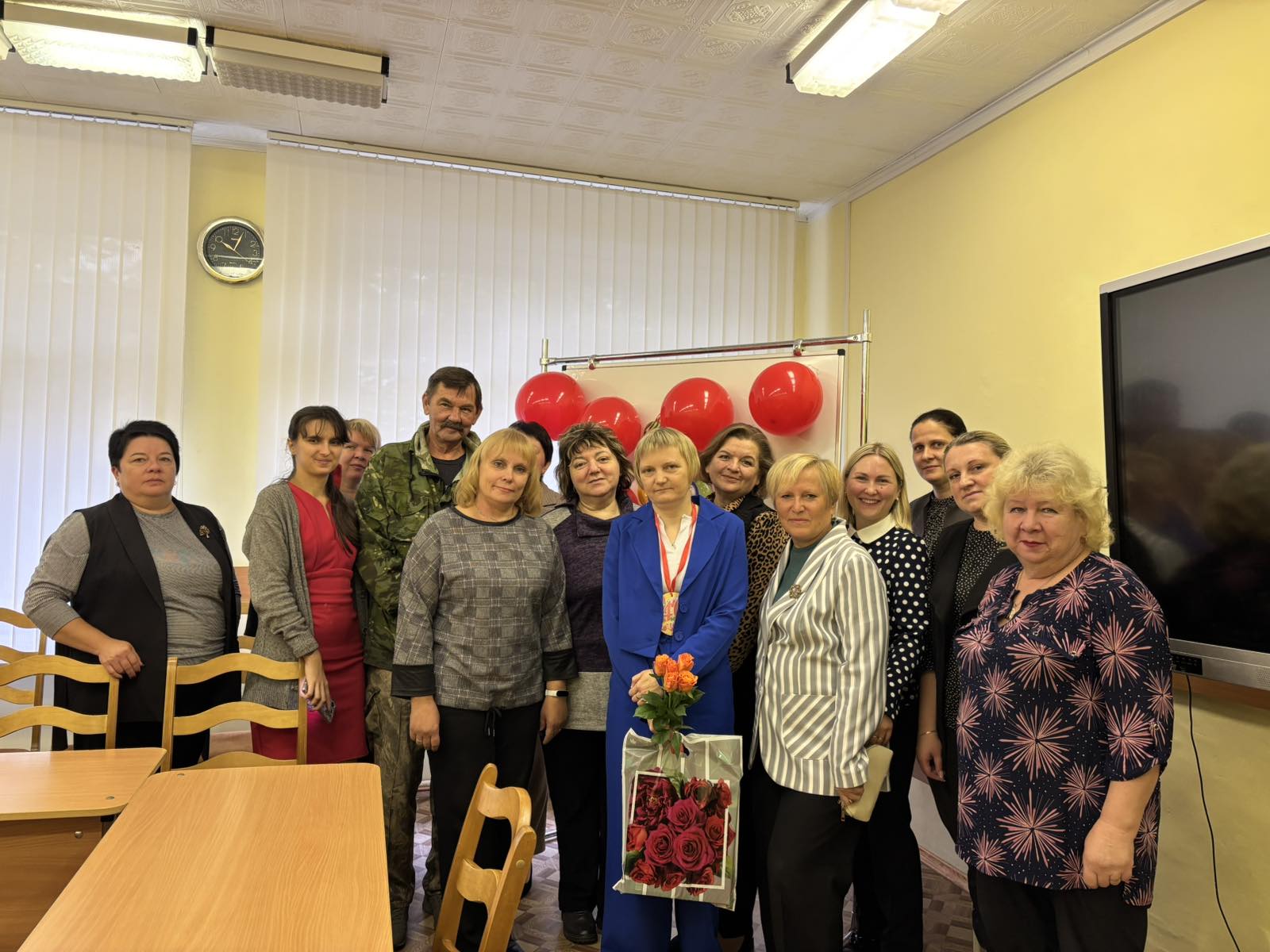 19 сентября прошло поздравление Емельяновой Ирины Викторовны,