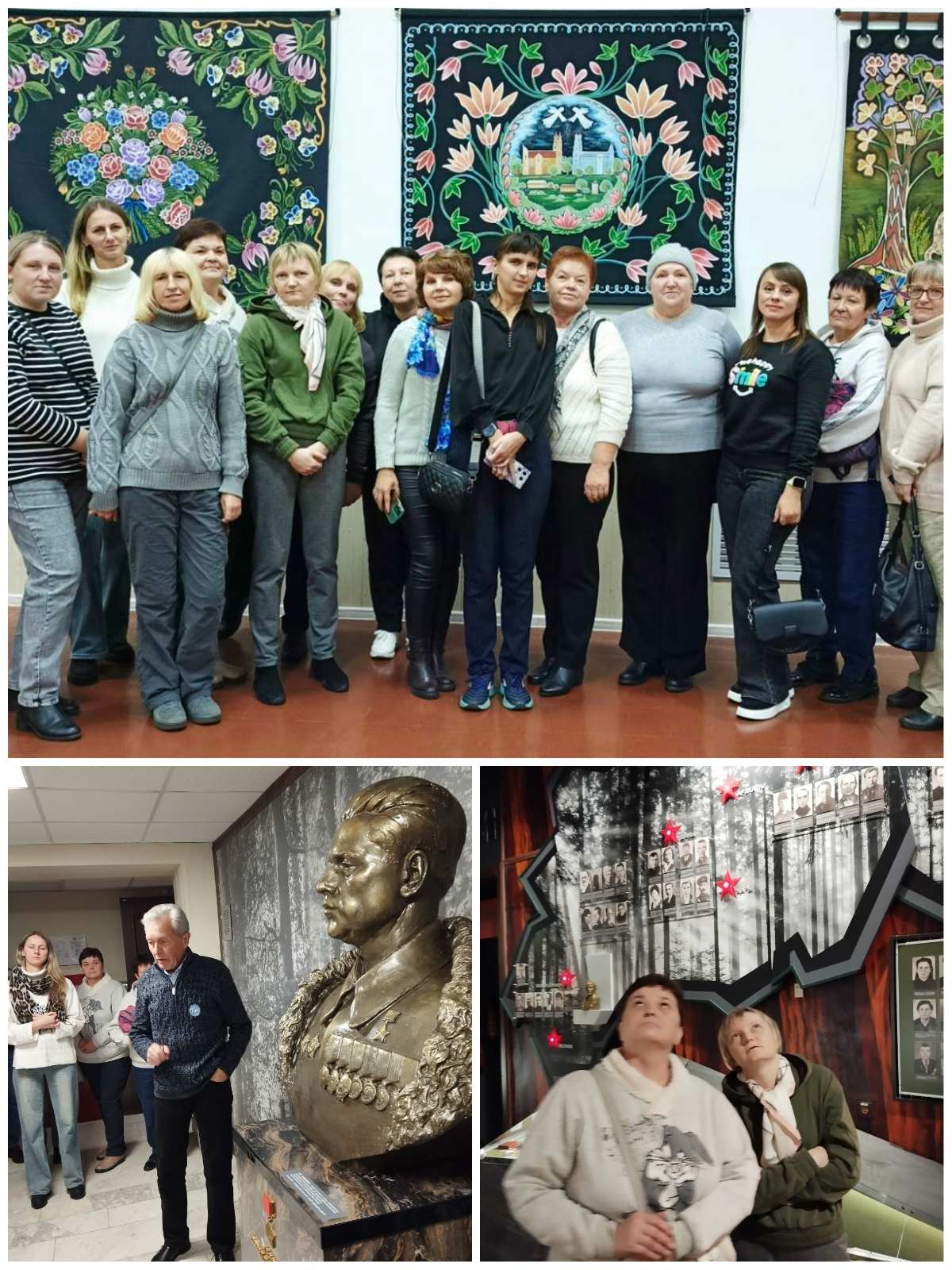 В год 80-летия Победы в Великой Отечественной войне профсоюзная организация средней школы №30 г.Витебска имени М.И.Маценко организовала экскурсионную поездку для работников и ветеранов учреждения образования в Ушачи и Ушачшиский район