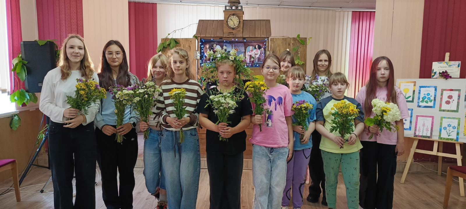 Спектакль театра батлейка «Папараць-кветка» и тематическая игровая программа
